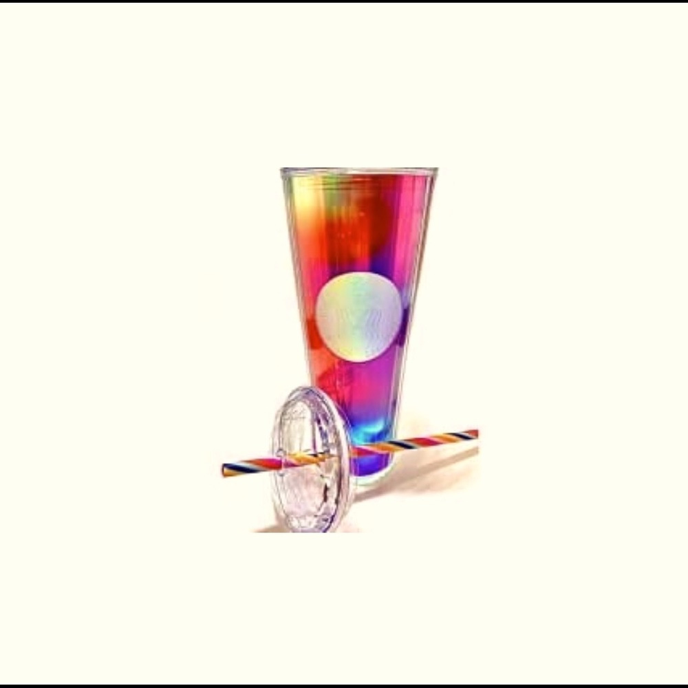 Starbucks limited ed pride rainbow tumbler